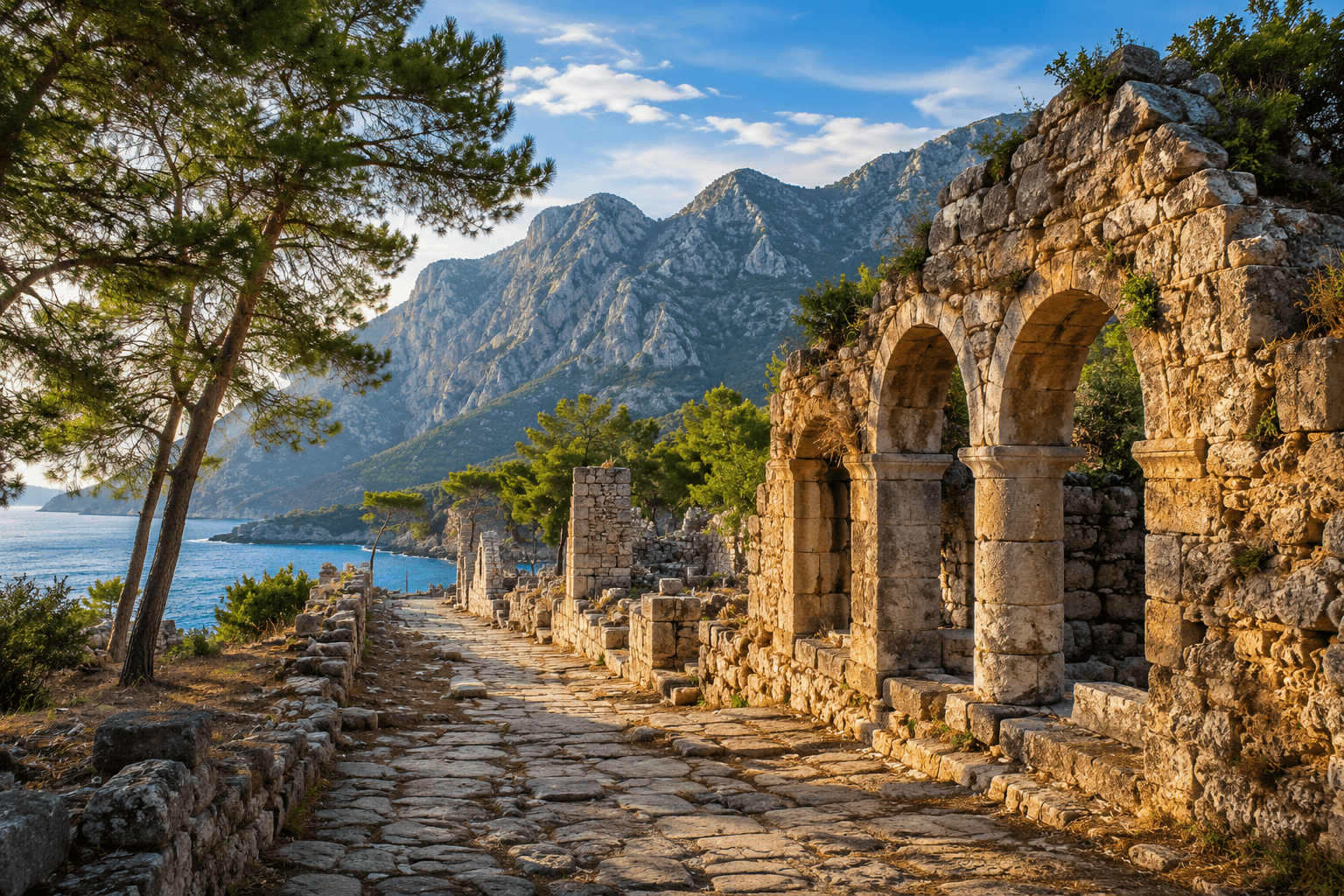 Olympos and the Chimaera flames