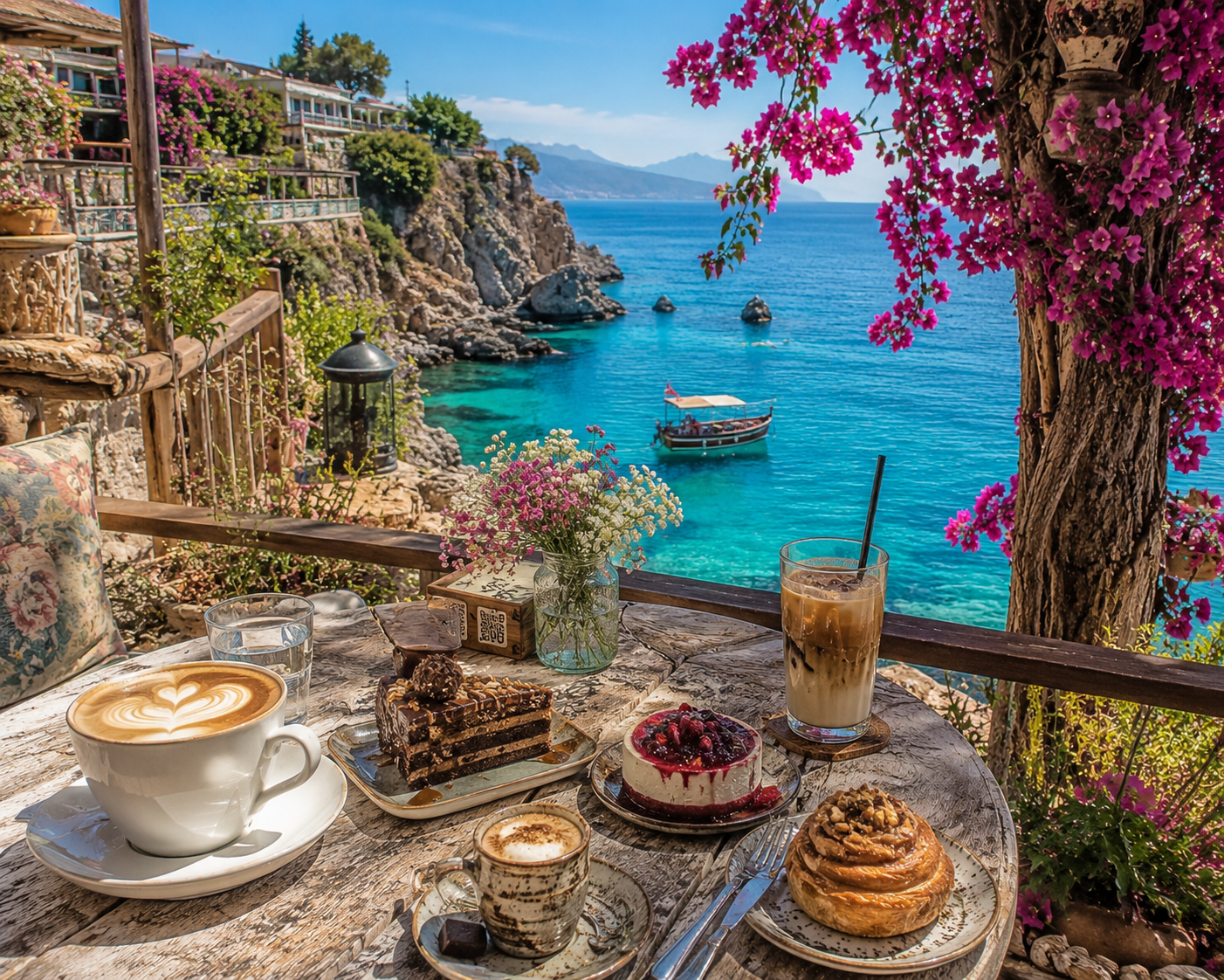 The Loveliest Spots for a Coffee Break in Antalya